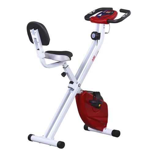 Homcom folding exercise bike - folding,