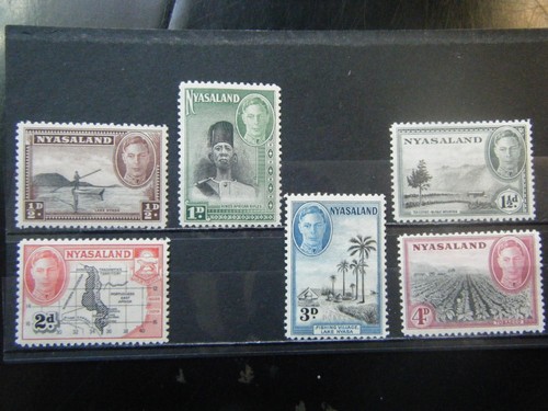 Nyasaland kgvi 1945 lower - nyasaland,