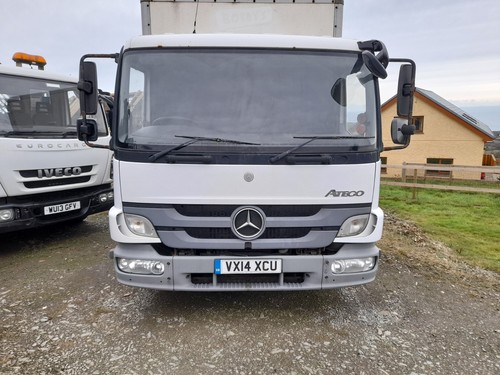 Breaking 2014 mercedes - mercedes, atego