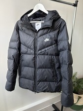 NIKE WINDRUNNER PRIMALOFT STORM-FIT PUFFER JACKET SIZE MEDIUM (FB8185 010) BLACK