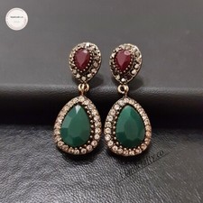 Authentic Turkish jewellery Earrings Set /Antique Jewellery 