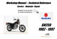 Suzuki GN250 GN 250 Service