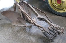 IH McCormick Farmall CUB tractor pair of Ploughs