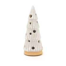 White Ceramic LED Christmas