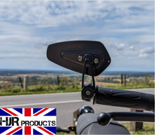 Pair of CNC Aero2 Bar End Mirrors Triumph Speed Triple 1050  Genuine HJR Product