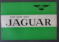 JAGUAR RANGE orig 1955 USA Mkt