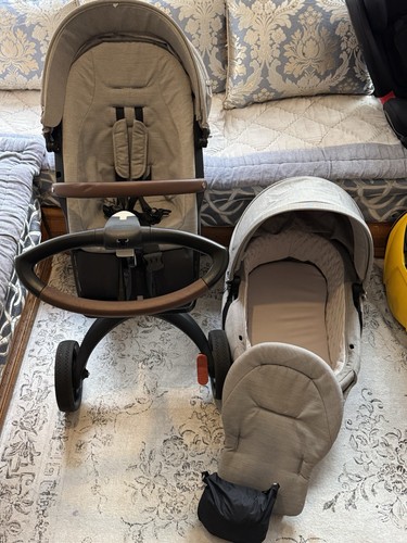 Stokke xplory with carrycot - stokke,
