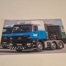 Knauf   MERCEDES   Truck/Lorry photo  6x4 
