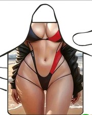 Funny Apron Sexy Lady Womens