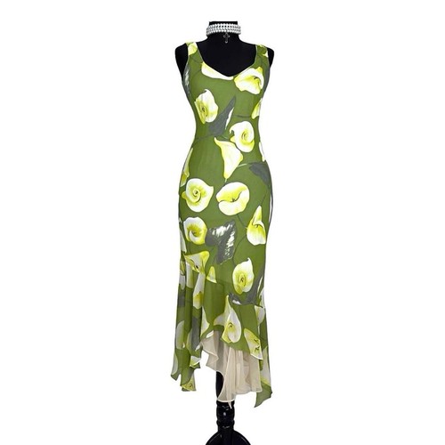 Vintage green calla lily - green,