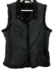 D & Co. XL jacket faux suede