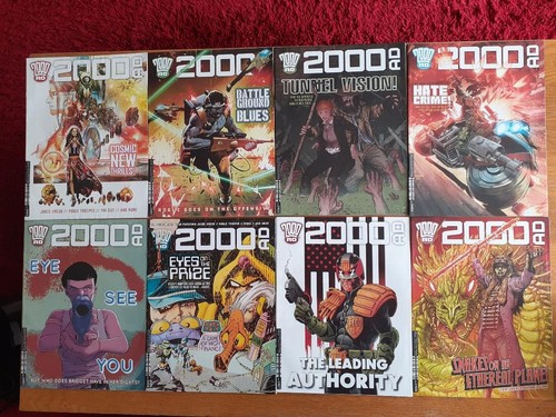 2000 comic job lot prog - ad,