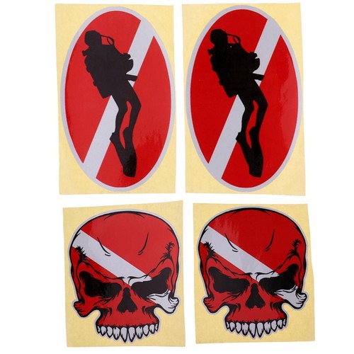 4pcs set reflective - 4pcs/set, scuba