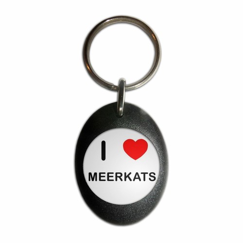 Meerkats love heart plastic - heart,