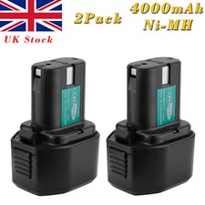 2X 7.2V 4.0AH Ni-MH Battery For Hitachi Nail Gun EB7 NR90GC EB7S EB712S EB714S 
