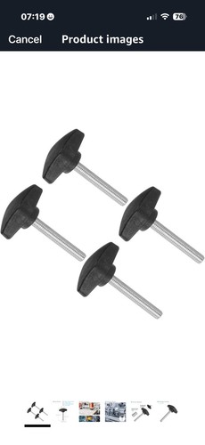 Tee wing knobs - knobs,, x