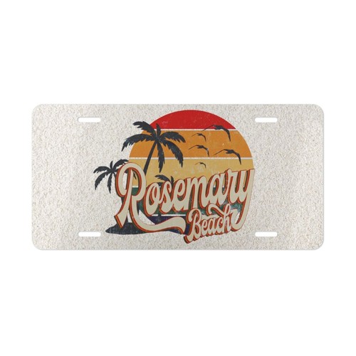 Custom license plate rosemary - custom, plate,