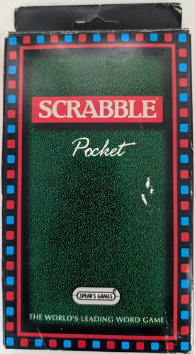 Vintage pocket scrabble spears - pocket,