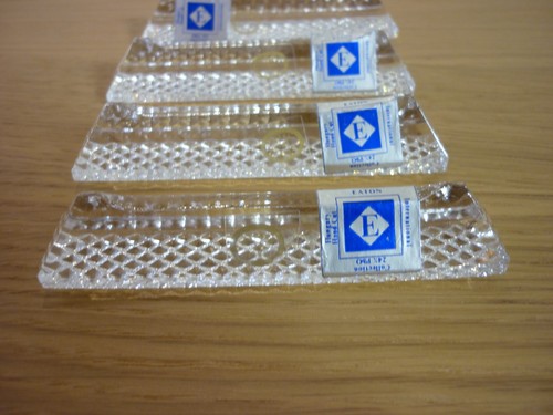 Set lead crystal knife - lead,