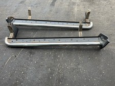 LAND ROVER DISCOVERY 2 TD5 V8 SIDE STEPS RUNNING BOARDS CHROME STAINLESS 98-04