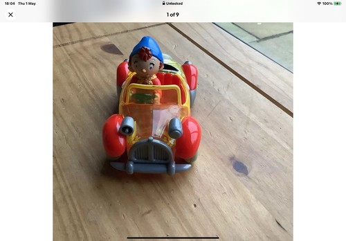 Noddy and car from 1992 - noddy,