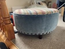 Fabulous Bespoke Footstool / Ottoman - Missoni Style Excellent Condition -