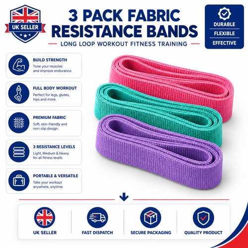 Pack fabric resistance bands - pack,
