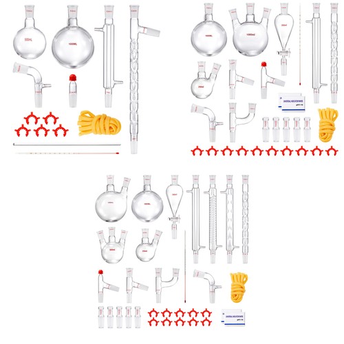 Lab glassware distillation kit - distillation,