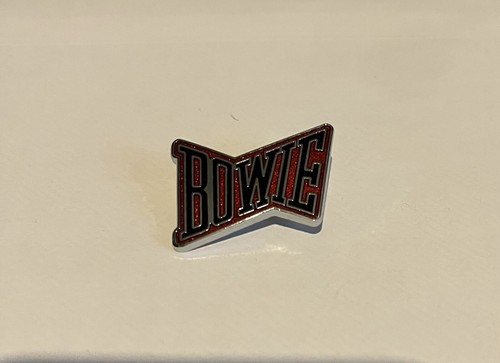 David bowie enamel - david, badge
