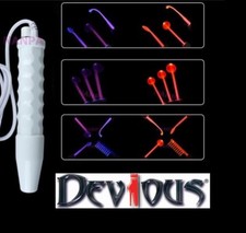 violet Ray wand Red neon