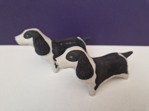 Highbank porcelain spaniels - highbank,