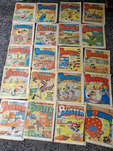 Vintage comics buster and - 45,