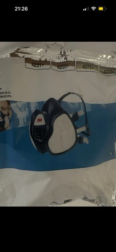 4255 half mask - 3m, respirator