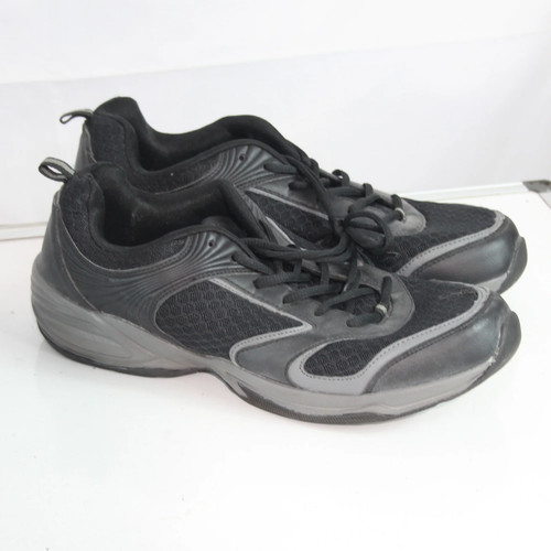 Black leather trainers army - leather,