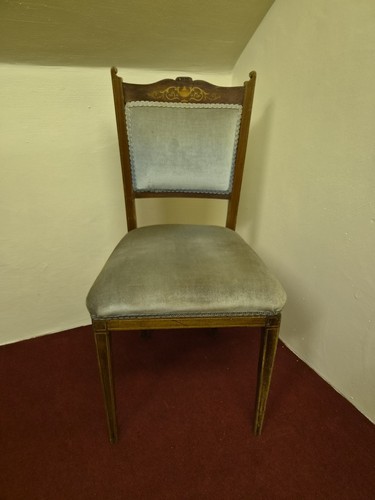Late edwardian chairs set - late,