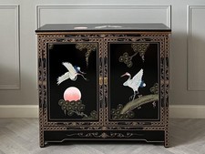 Oriental chinese black laquer - chinese,
