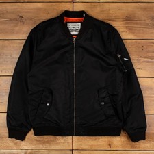 Levi's Bomber Jacket XL MA1 Black