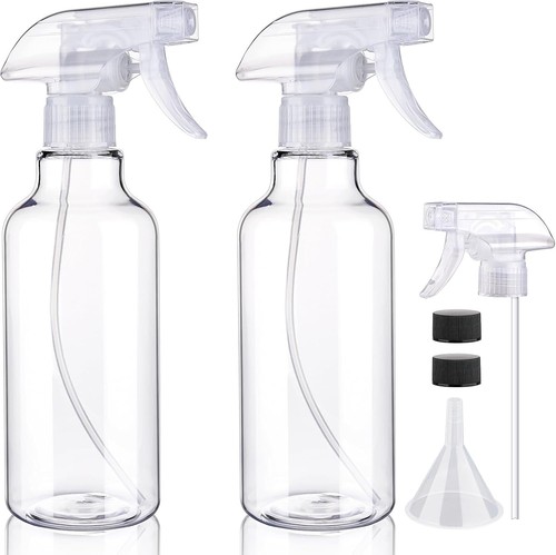 Plastic spray bottles empty - bottles,