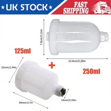 1x 125ml + 1x 250ml Spray Gun