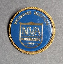 Normandy Veterans Association (NVA) Womens Section - Lapel Pin Badge