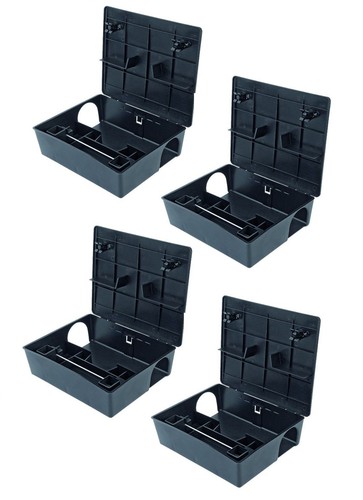 Rodent box trap station - box,