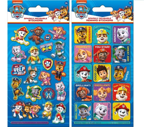 Paw patrol fun foiled stickers - foiled,