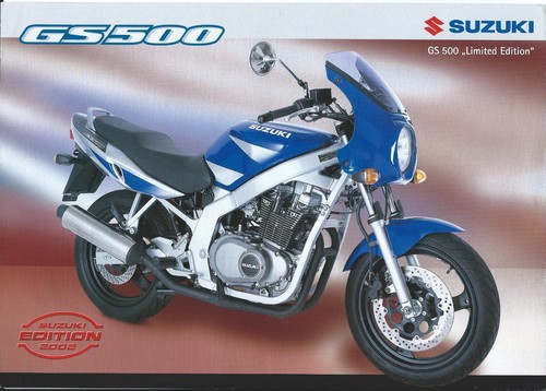 Motorcycle brochure suzuki - -,