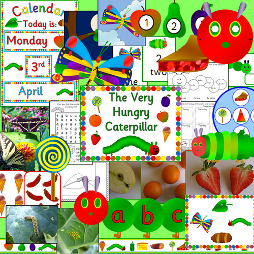The very hungry caterpillar - the,