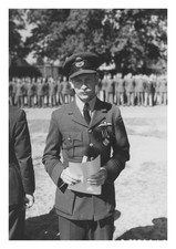 Distinguished Flying Cross ceremony England US Air Force 1943
