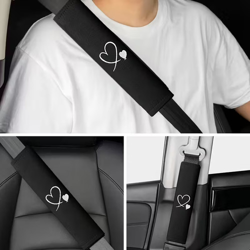 Car seat belt cover pads - x,