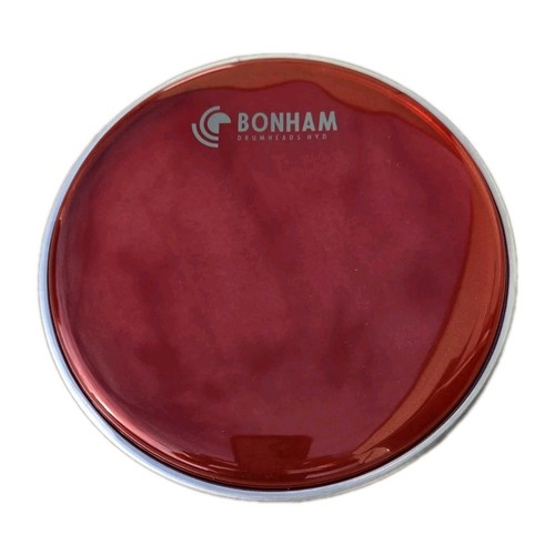 Bonham drum head hyd red - bonham,