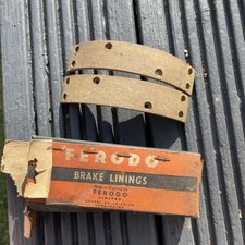FRANCIS BARNETT KESTREL FALCON 1950s FERODO BRAKE LININGS DM1      Drw4