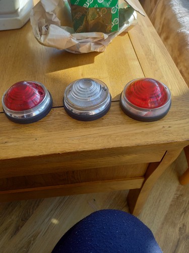 Classic car rear lights - car, x3