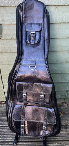 Genuine leather guitar - , gig